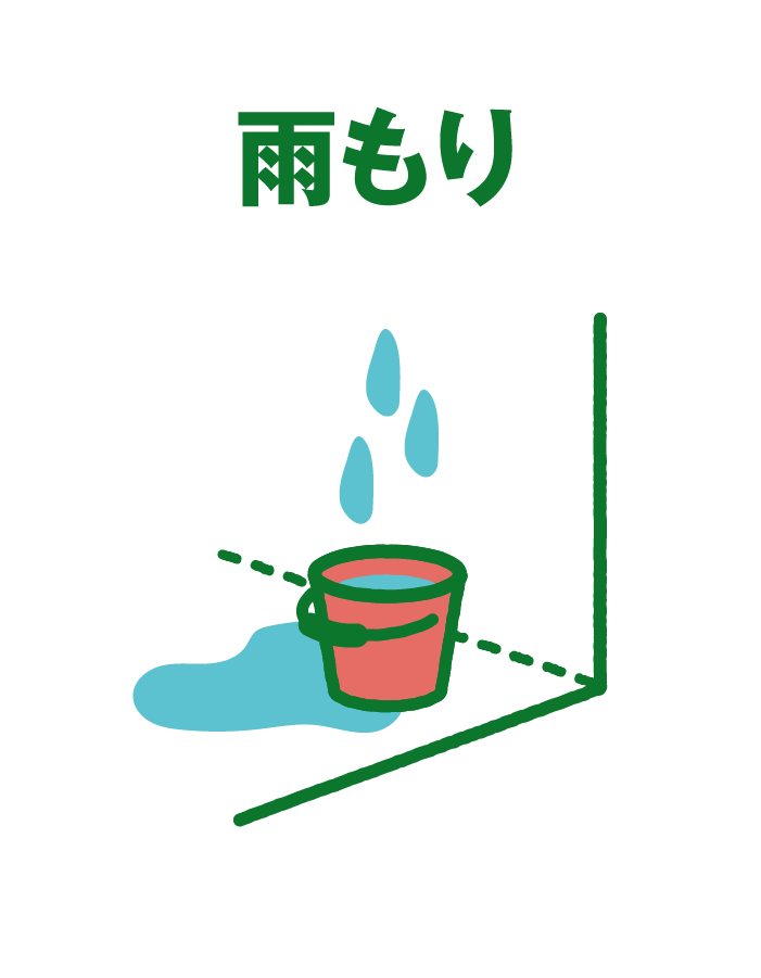 雨もり